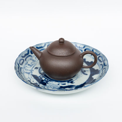 135ml Woodfired Dicaoqing Shui Ping Yixing Teapot