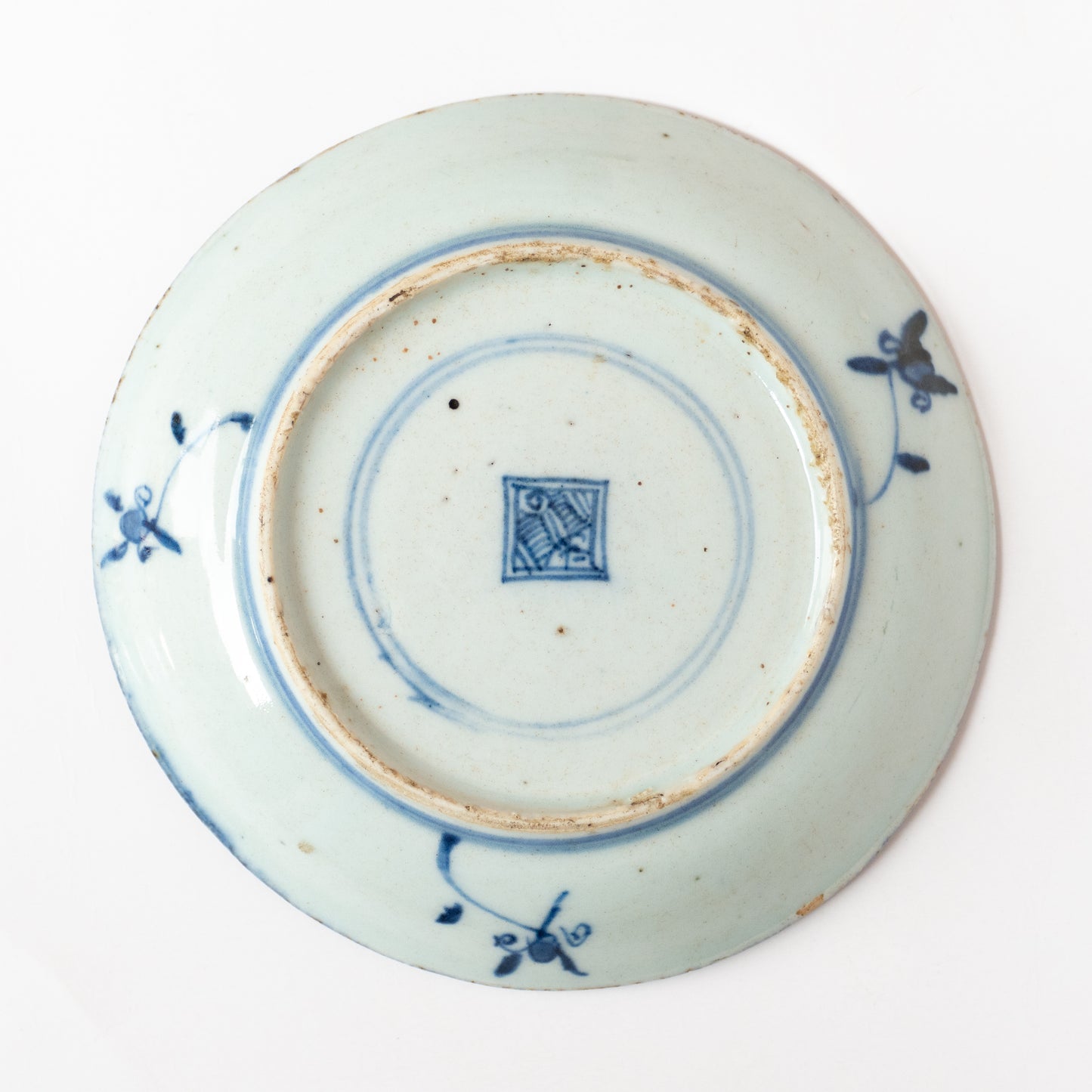 14cm Qing Dynasty Lingzhi Plate/Teaboat I