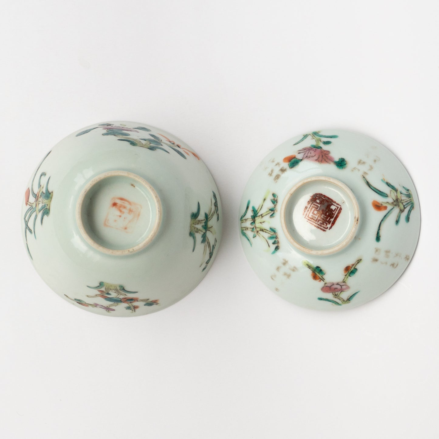 150ml Antique Four Gentlemen Gaiwan (四君子）IIII