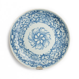 Qing Dynasty Sun Flower Plate I