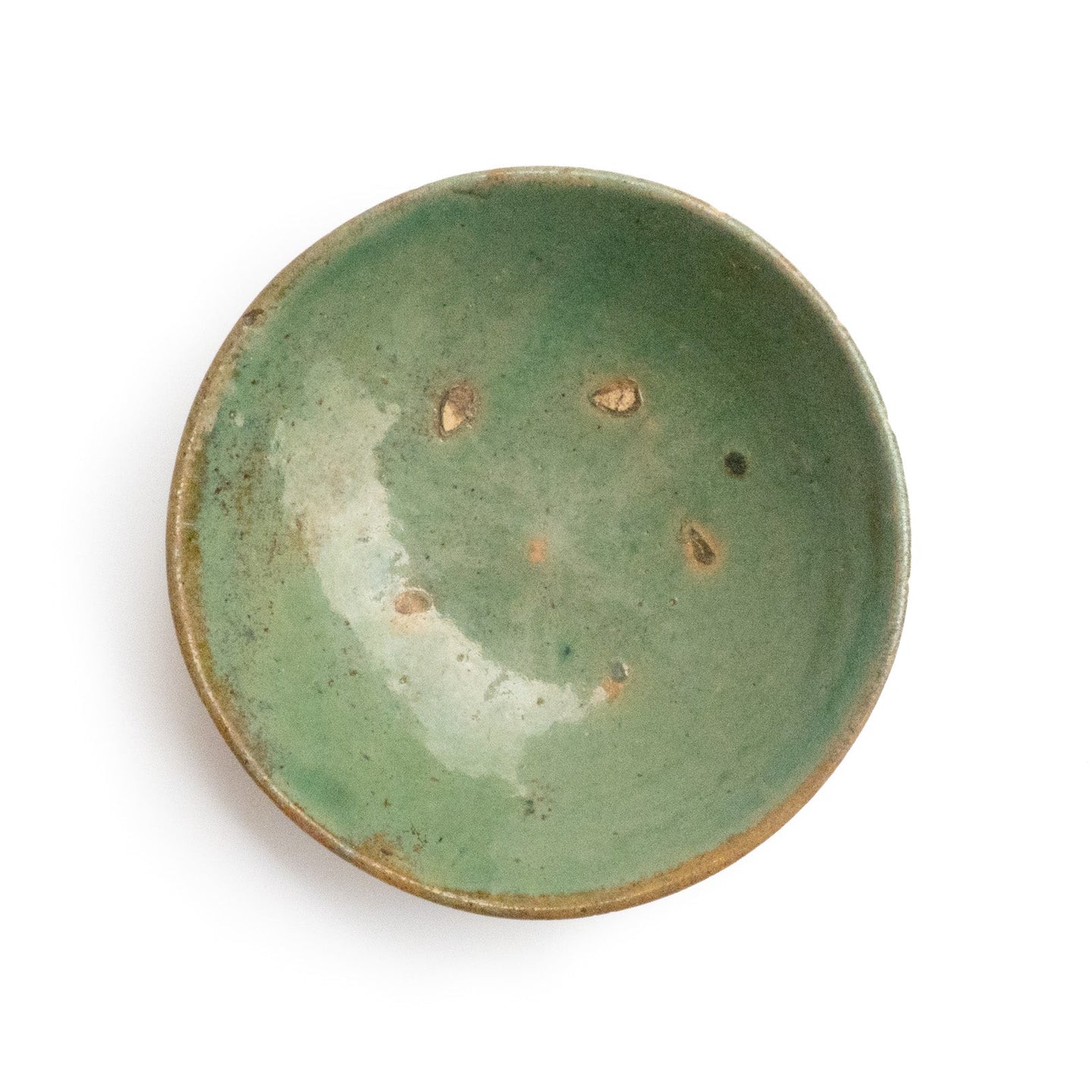 Vintage Lufeng Green Cup Saucer II