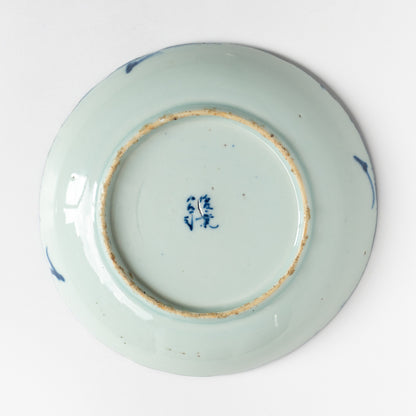 16.8cm Qing Dynasty Bird Plate