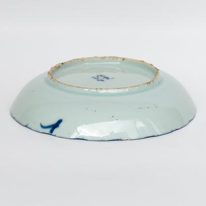 16.8cm Qing Dynasty Bird Plate