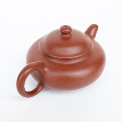 130ml Aged Zhuni Pan Hu Teapot by Hui Xiang Yun