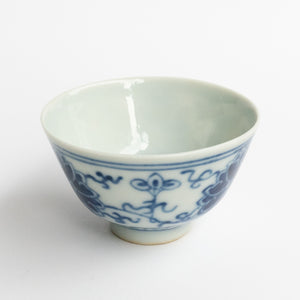 50-60ml Qing Dynasty Flower Cup