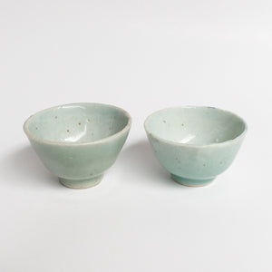 35ml Qing Dynasty Douqing (Green) Antique Cup