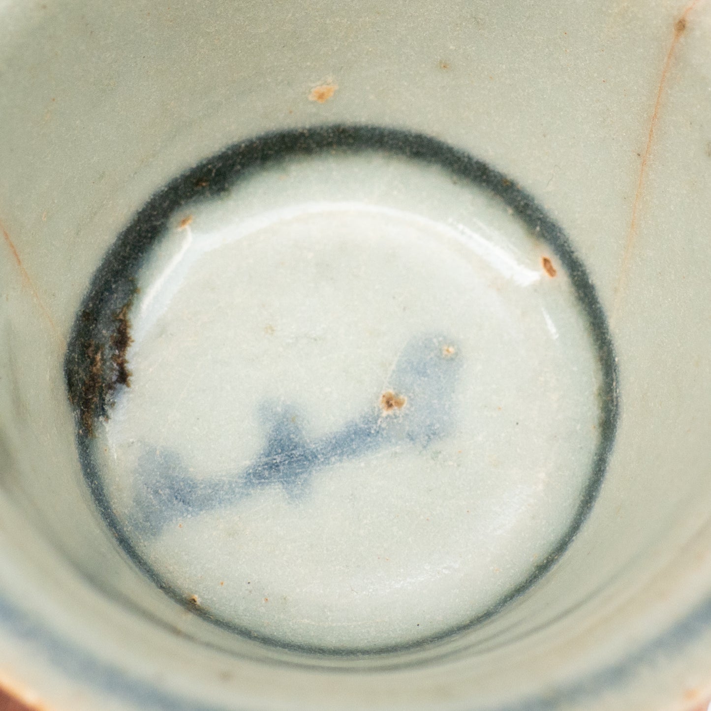 30ml Ming Dynasty Orchid Teacup (repaired)