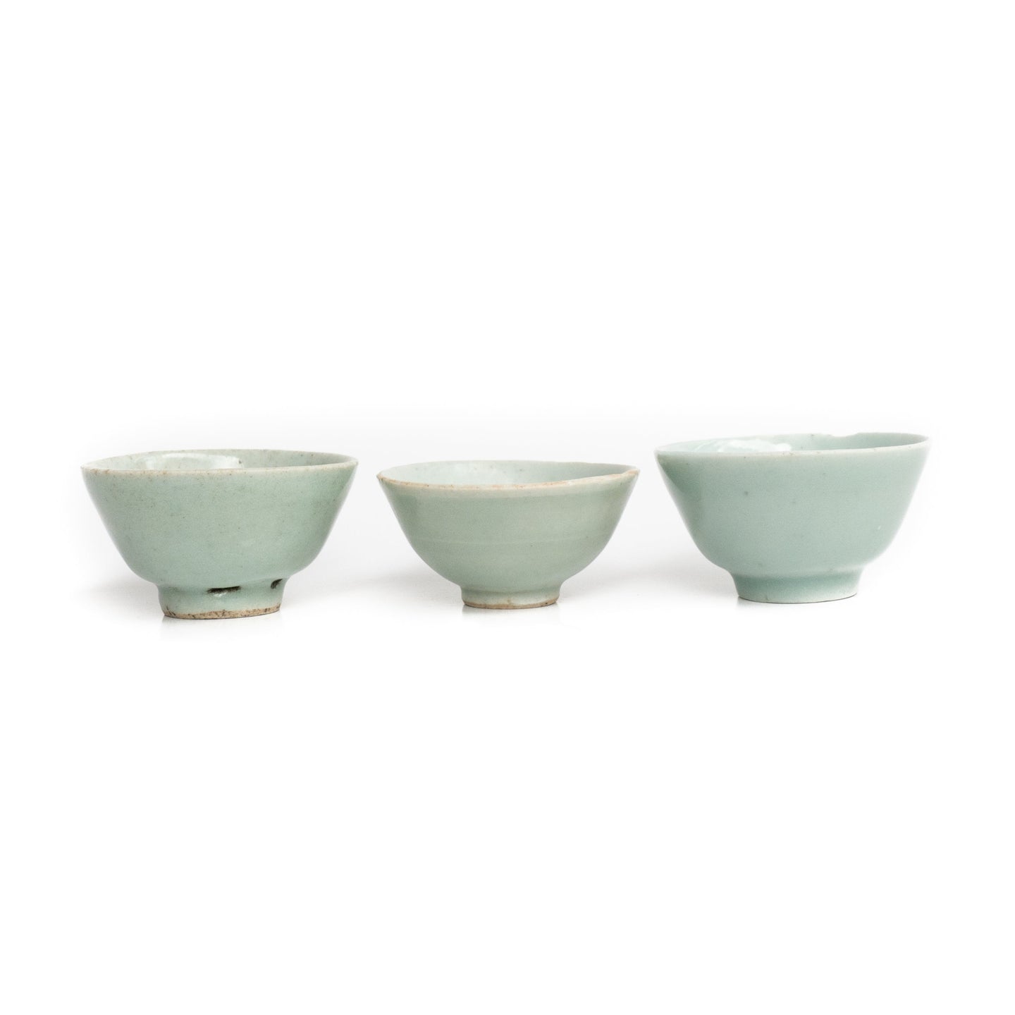 40ml-50ml Qing Dynasty Douqing (Green) Antique Cup