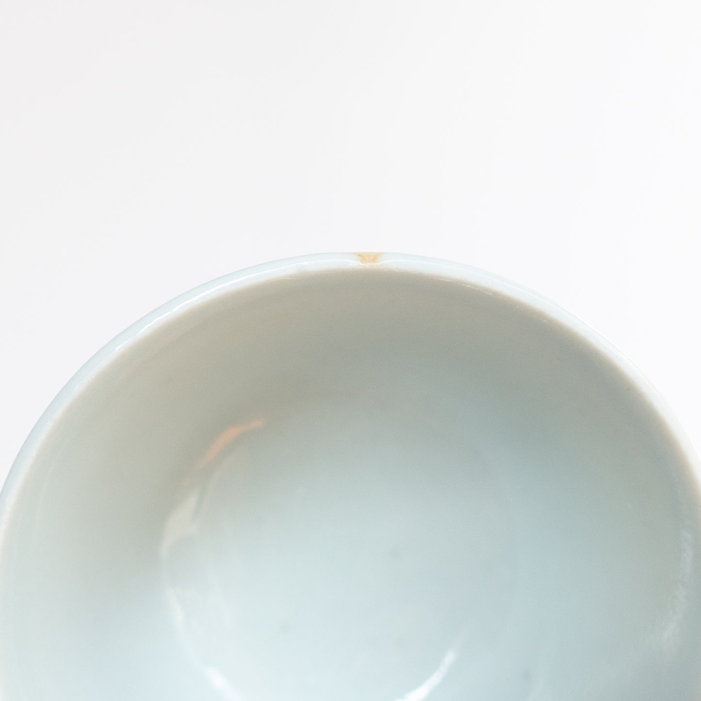 40-50ml Late Qing Dynasty Large Blue Line Cup