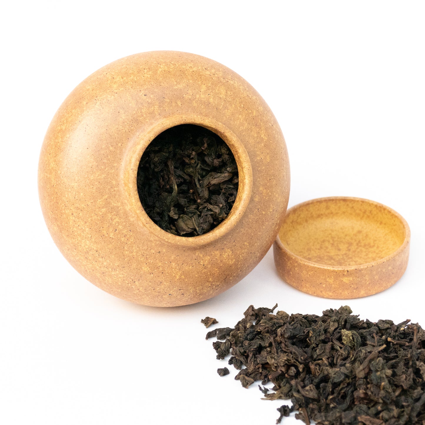 450ml Duanni Wood fired Tea Jar