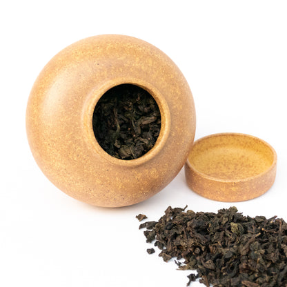 450ml Duanni Wood fired Tea Jar