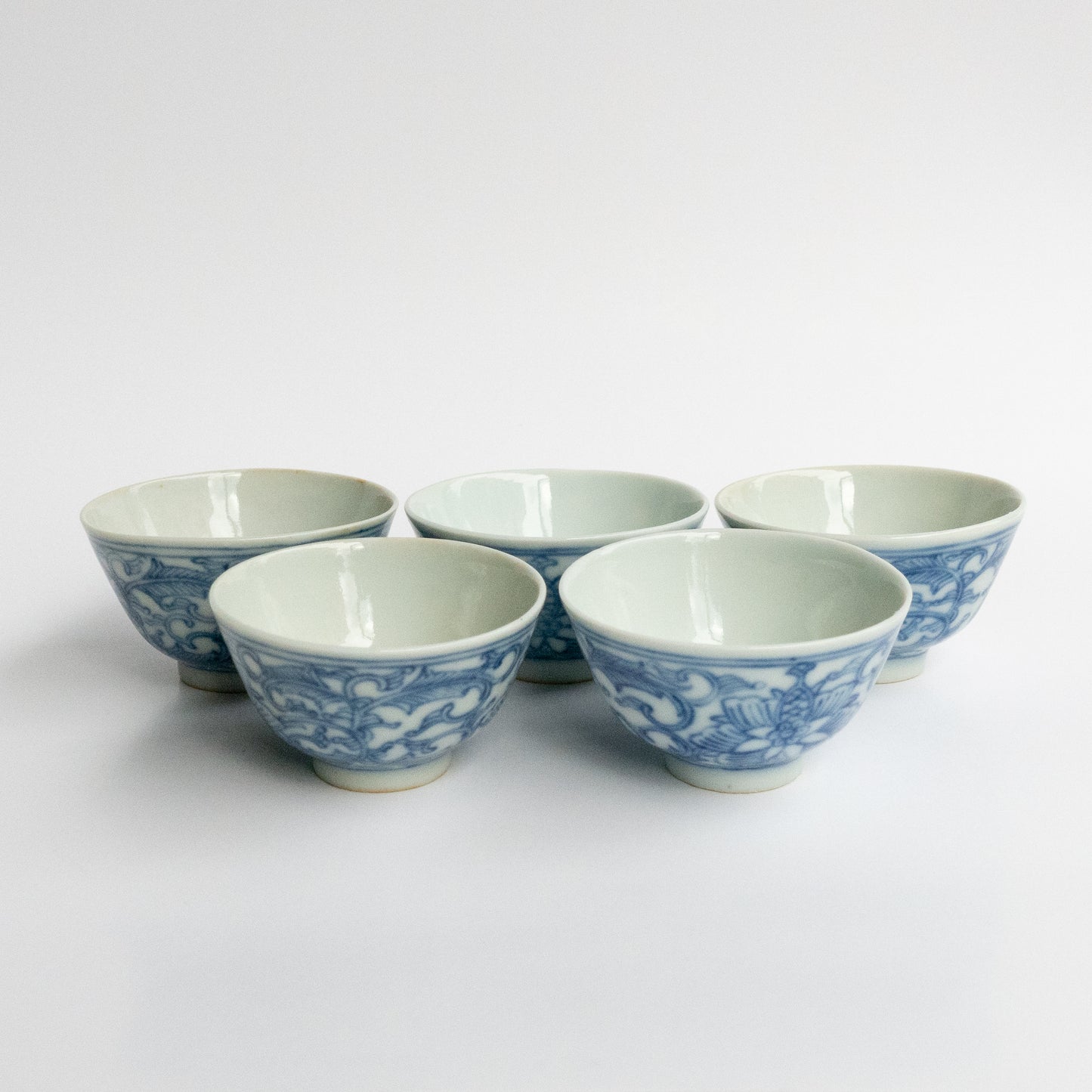 50-60ml Qing Dynasty Batik Cups