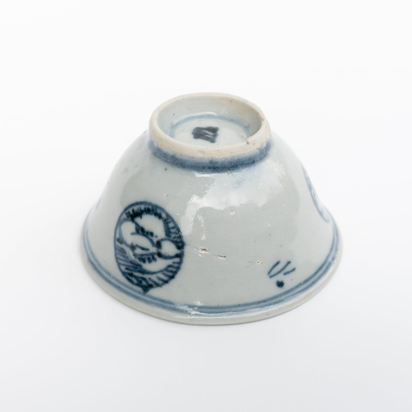 60ml Blue and White Ming Dynasty Cup