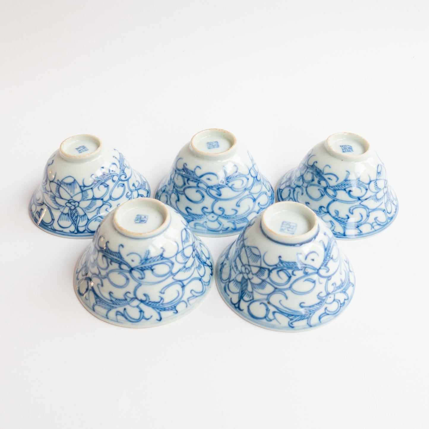 70ml Qing Dynasty Batik Cups