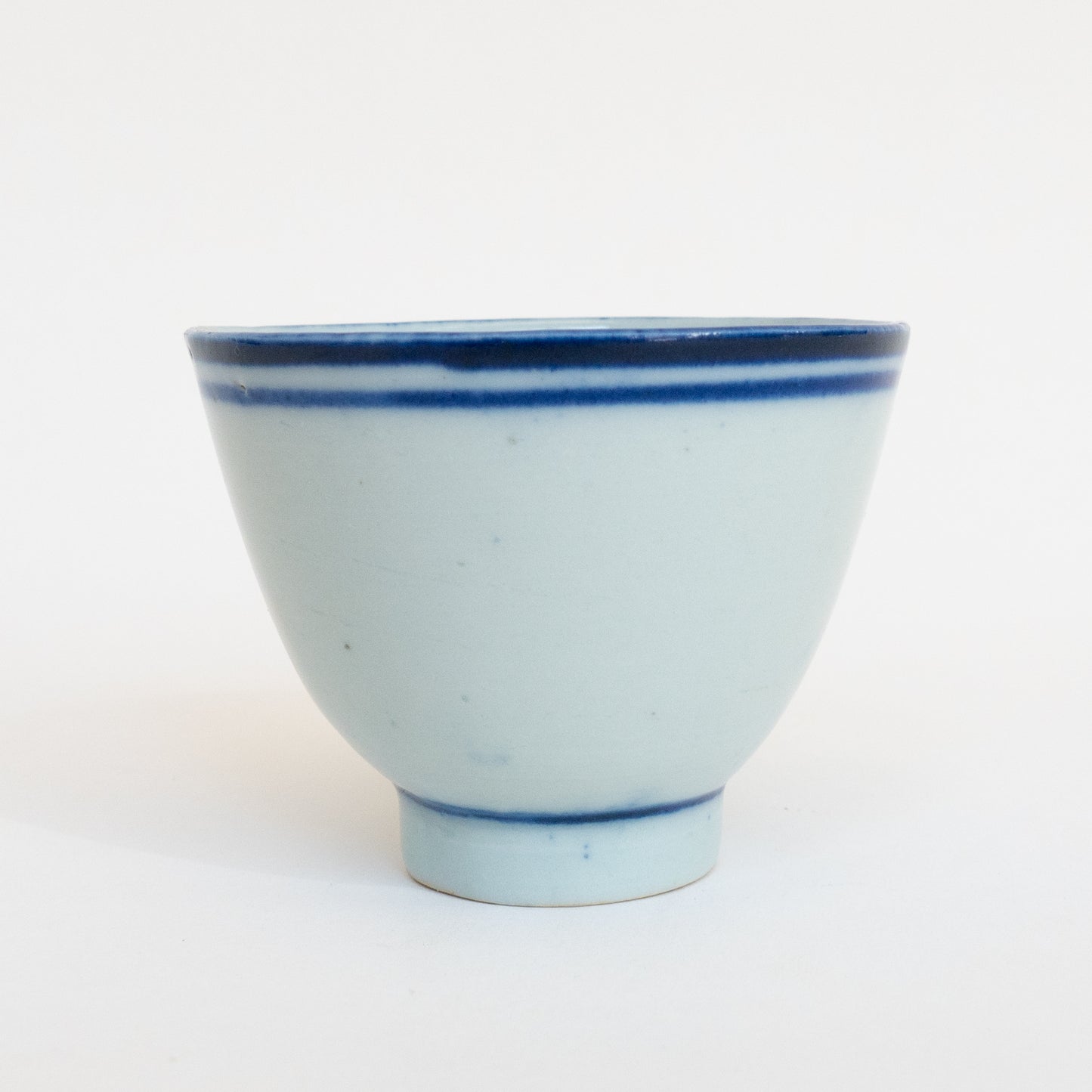 75-85ml Late Qing Dynasty Large Blue Line Cup