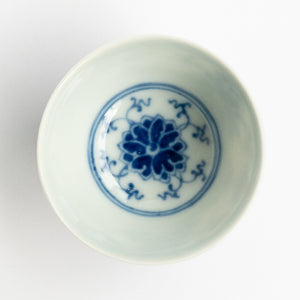 50-60ml Qing Dynasty Flower Cup