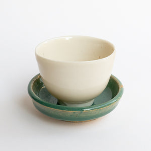 Late Qing Huaning Cup Saucer
