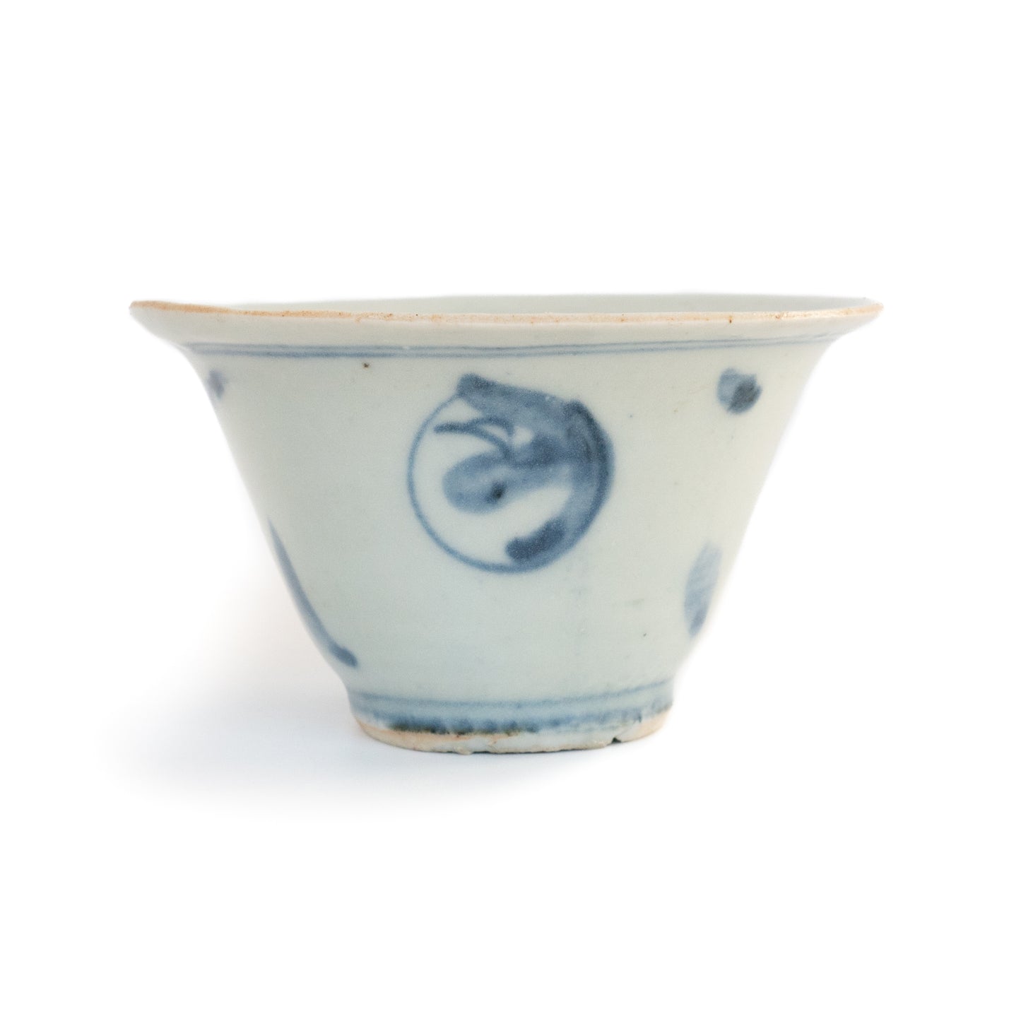 80ml Ming Dynasty Xian He Cup (Red-crowned crane)