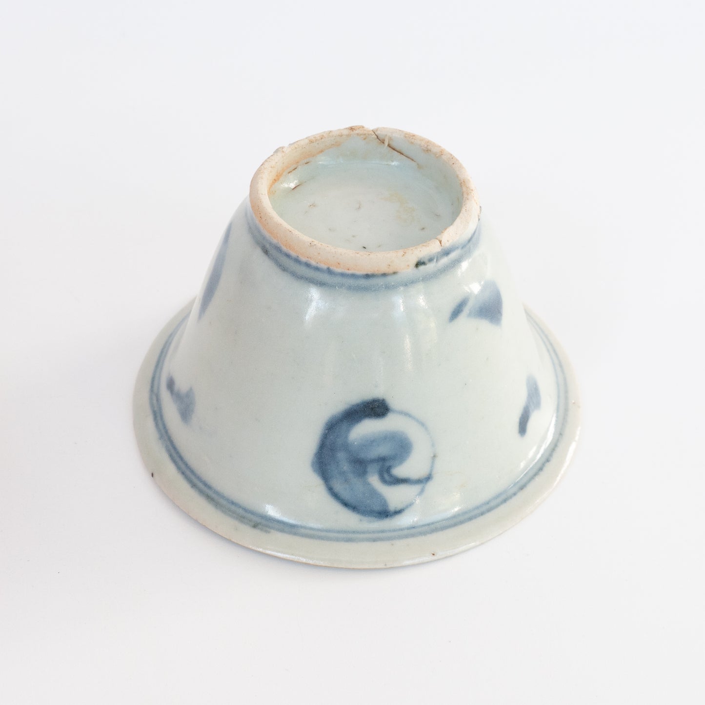 80ml Ming Dynasty Xian He Cup (Red-crowned crane)