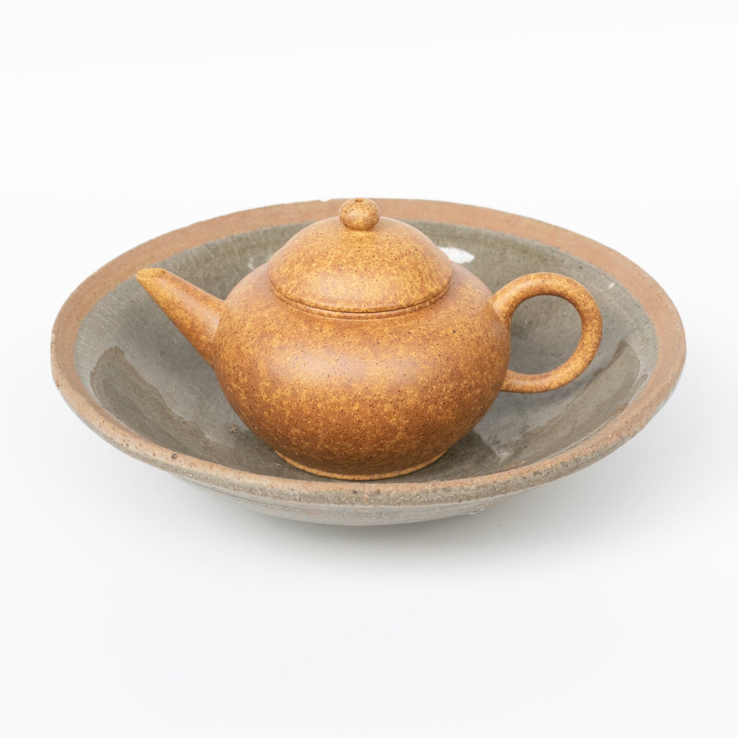 80ml Fang Xia - Wood Fired Duanni Shui Ping Yixing Teapot
