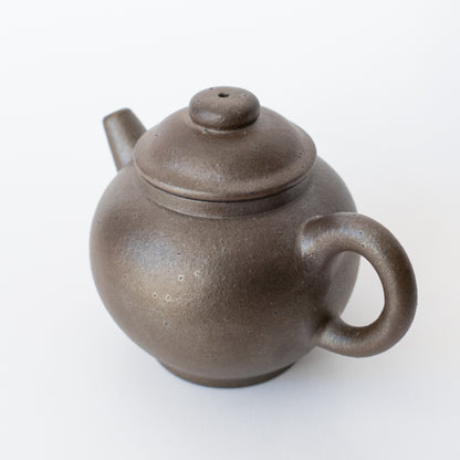 90ml FangXia Handmade WoodFired JuLunZhu Yixing Teapot - JiangPoNi Clay