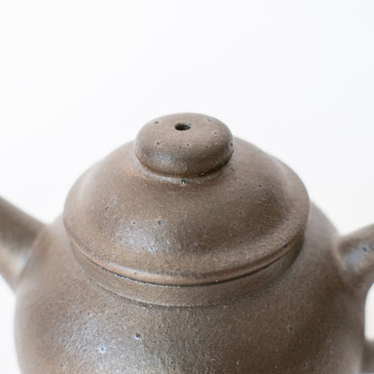 90ml FangXia Handmade WoodFired JuLunZhu Yixing Teapot - JiangPoNi Clay