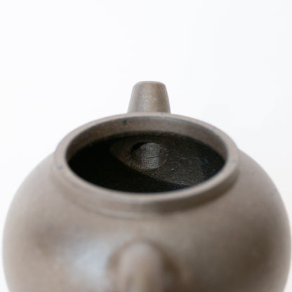 90ml FangXia Handmade WoodFired JuLunZhu Yixing Teapot - JiangPoNi Clay