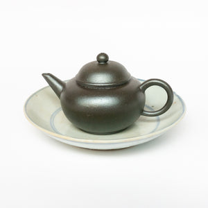 90ml Fang Xia - Wood Fired HongNi Shui Ping Yixing Teapot