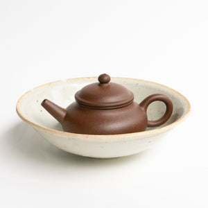 90ml Fang Xia - ZiNi Flat Shui Ping Yixing Teapot