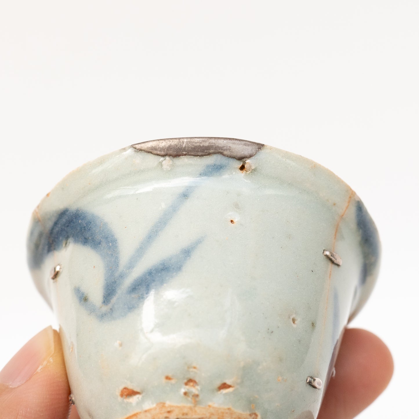 30ml Ming Dynasty Orchid Teacup (repaired)