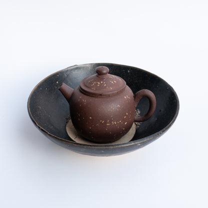 15cm Song Dynasty Black Bowl/Teapot Stand