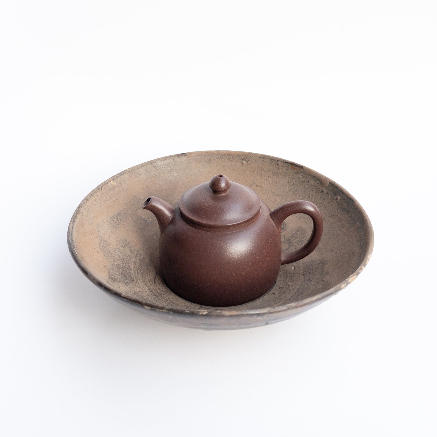 16.5cm Song Dynasty Black Bowl/Teapot Stand C