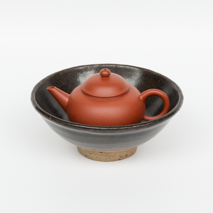 12.3cm Antique Black Bowl