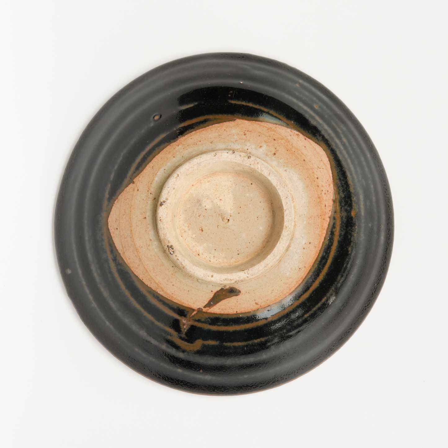 16.8cm Antique Black Bowl