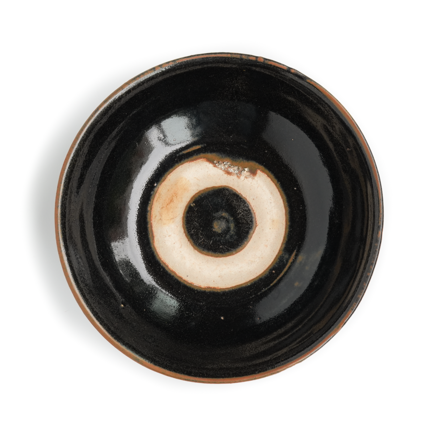 16.8cm Antique Black Bowl