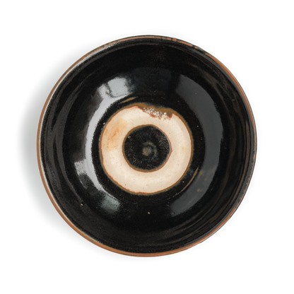 16.8cm Antique Black Bowl