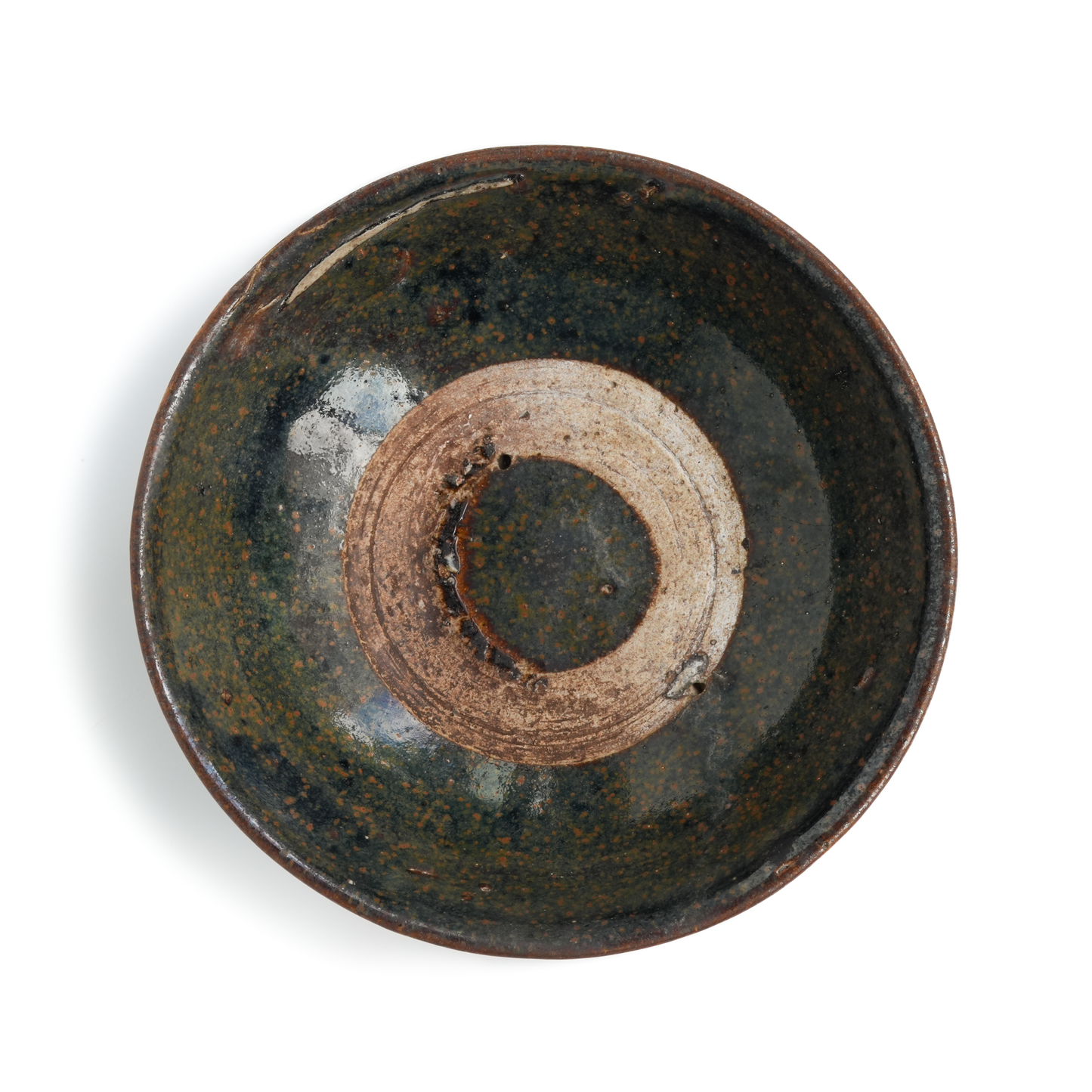 12.8cm Antique Black Bowl