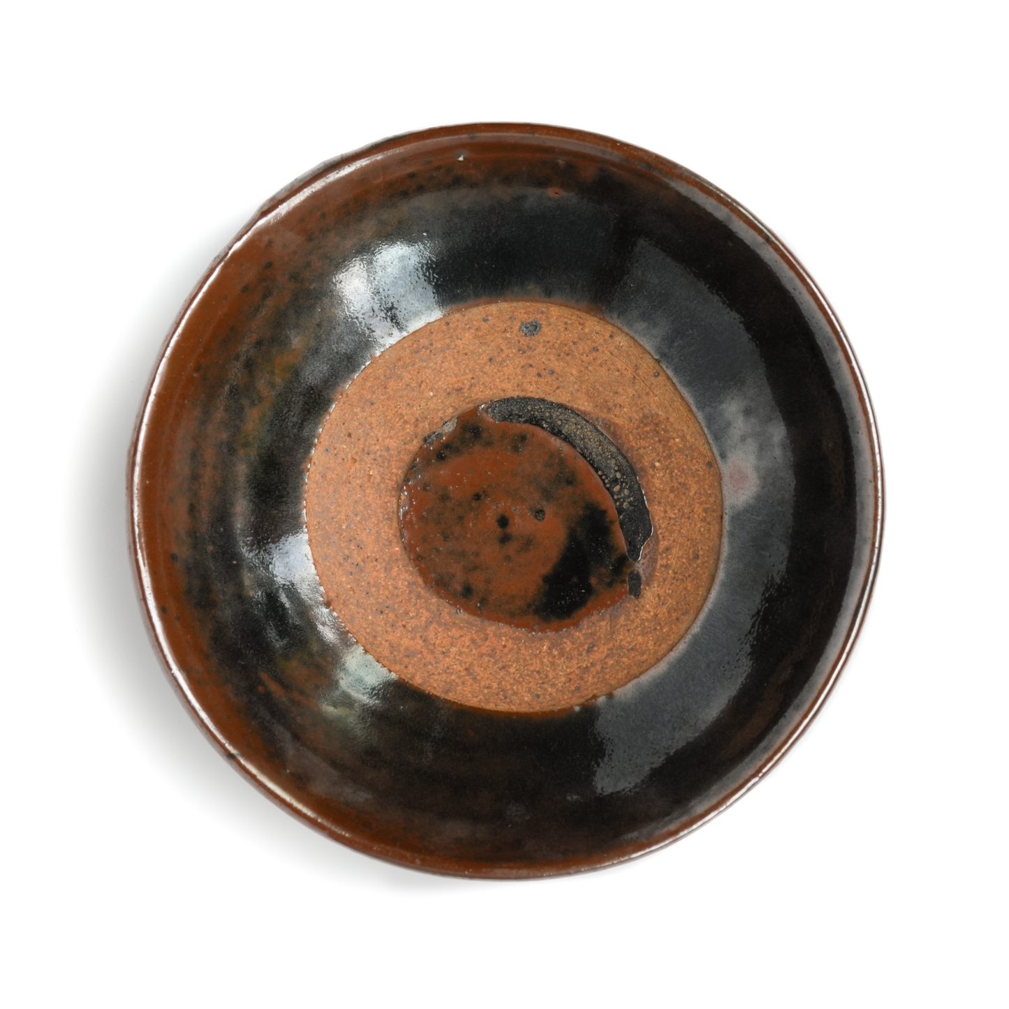 13.6cm Antique Black Bowl