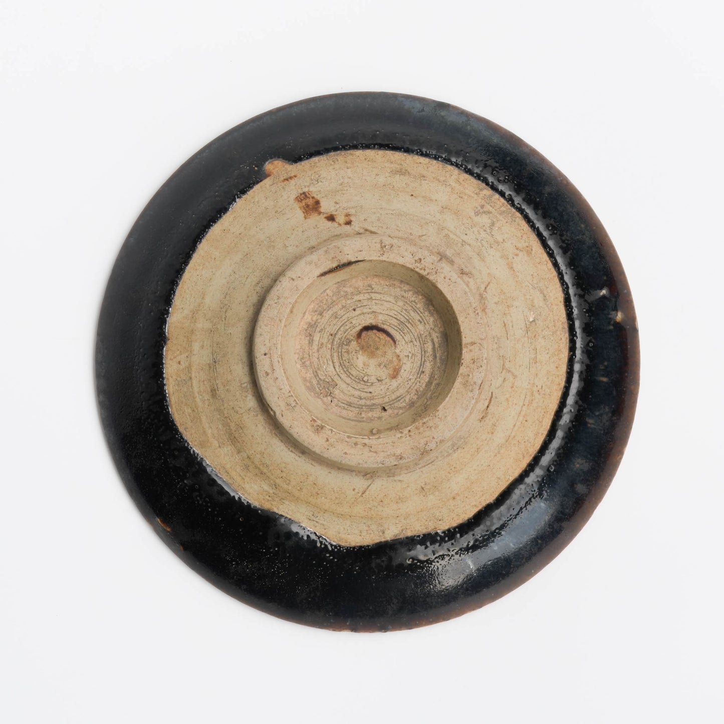 16.2cm Antique Black Bowl