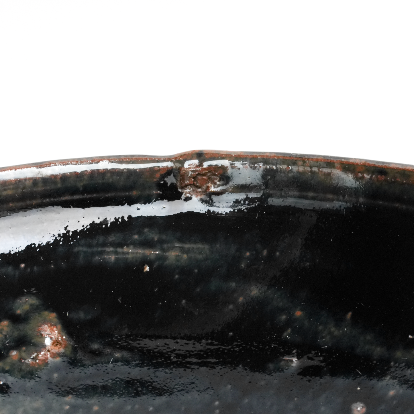 16.3cm Antique Black Bowl