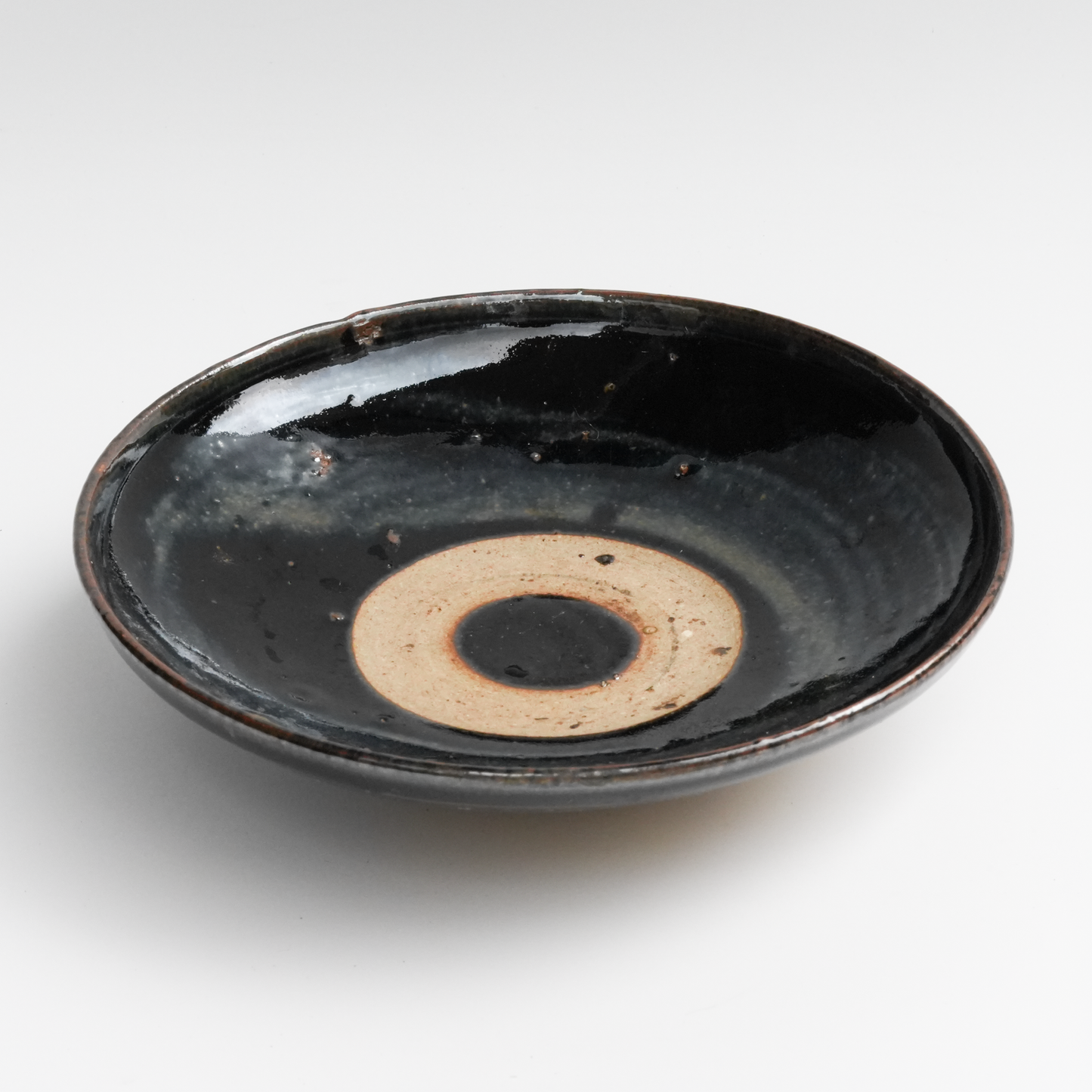 16.3cm Antique Black Bowl