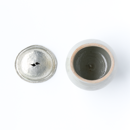 290ml Antique Handmade Waste Water Jar