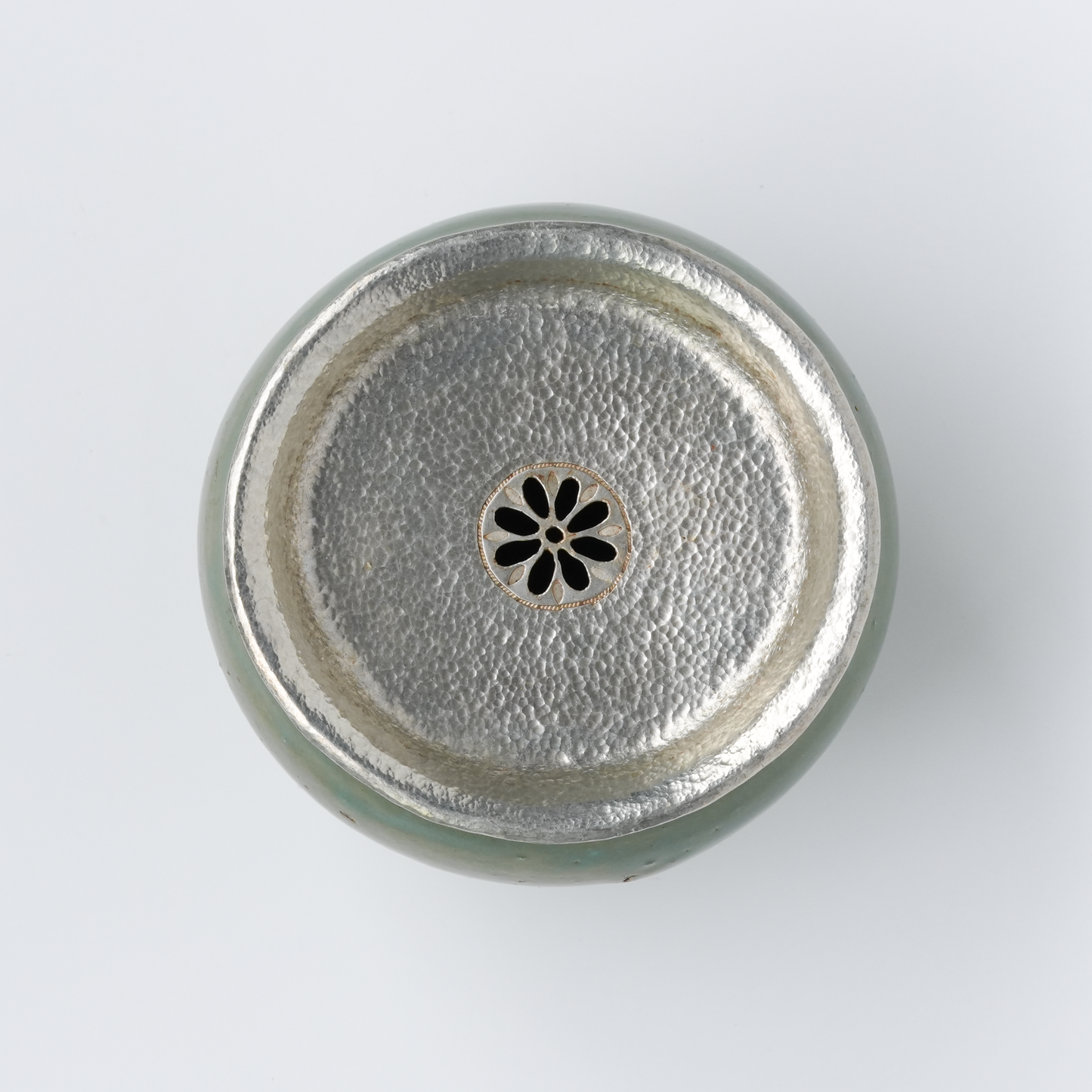 440ml Antique Handmade Waste Water Jar/Tea Tray