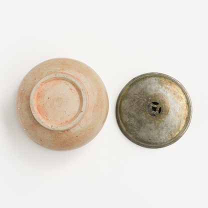 260ml Antique Handmade Waste Water Jar