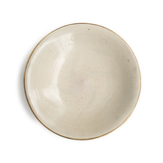 14cm Song Plate Brass Rim