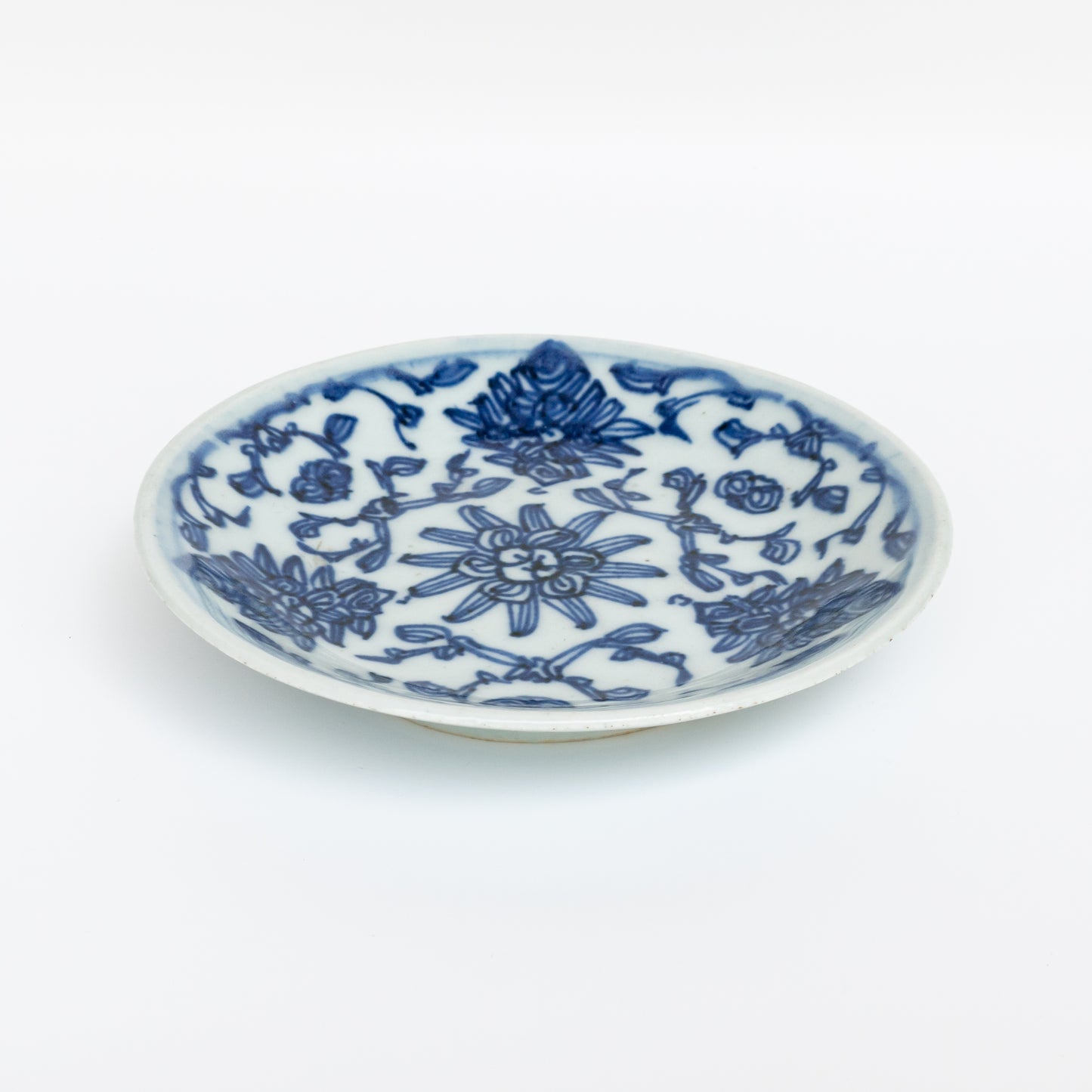 14.2cm Qing Dynasty Plate