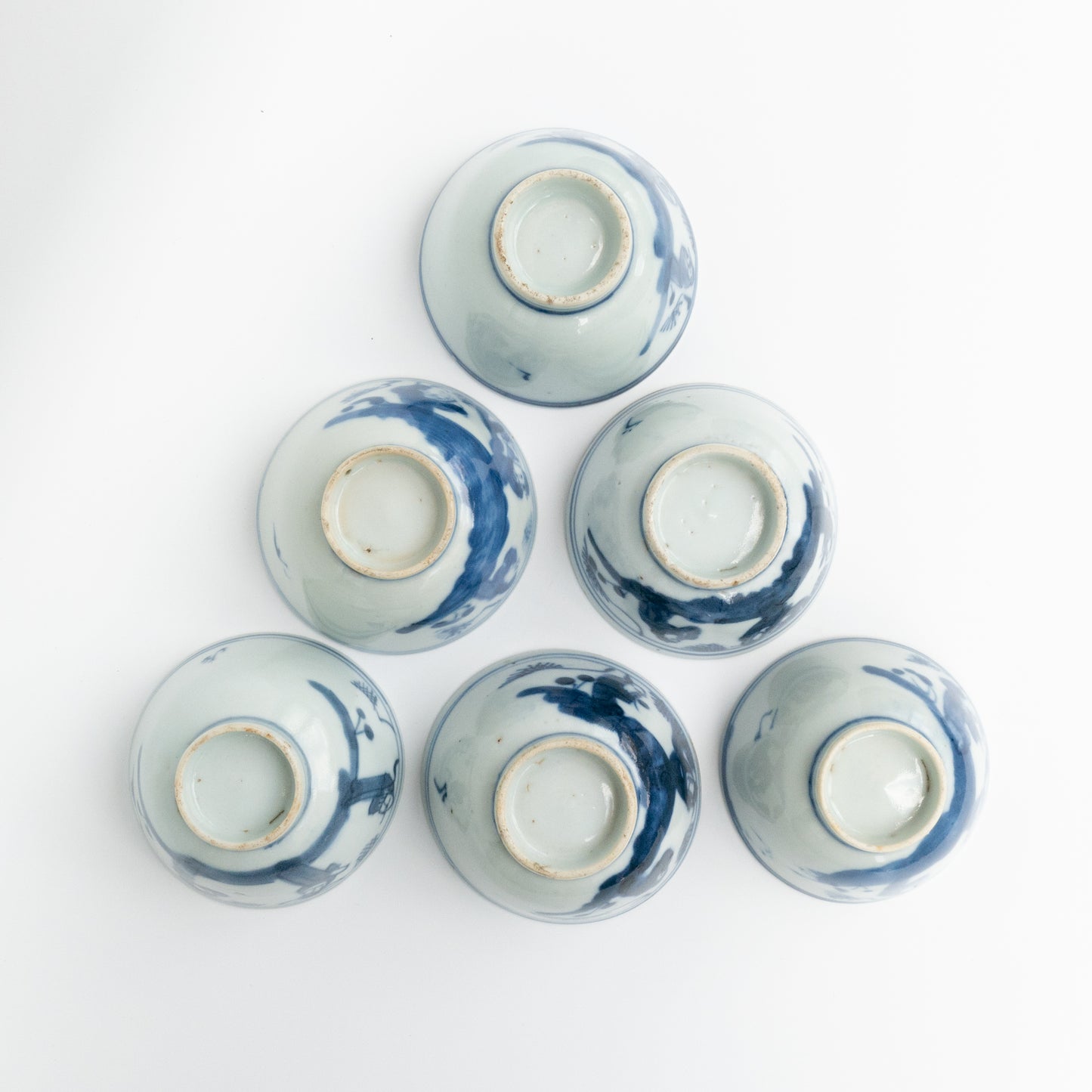 55-65ml Qing Dynasty Sanxing Antique Cups （福禄寿杯）
