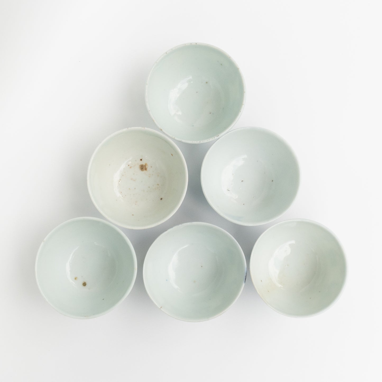 55-65ml Qing Dynasty Sanxing Antique Cups （福禄寿杯）