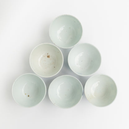 55-65ml Qing Dynasty Sanxing Antique Cups （福禄寿杯）