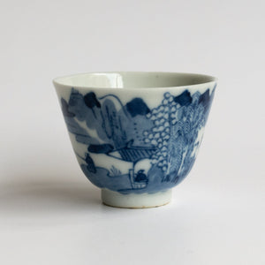 85ml Qing Dynasty "Fishermen" Cup